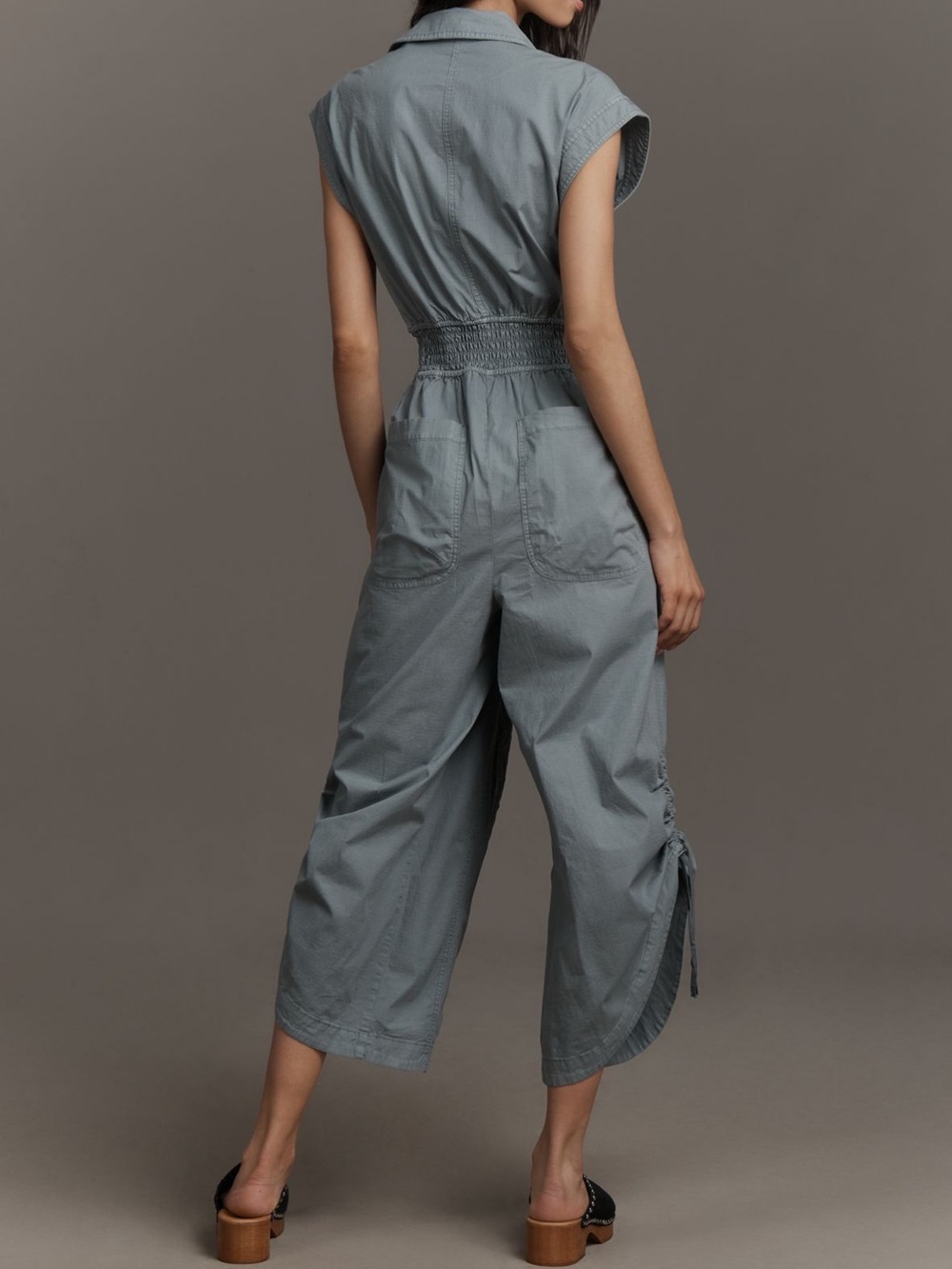 By Anthropologie Ripstop Parachute Jumpsuit - Picture 2 of 8